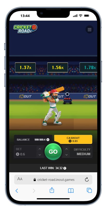 Cricket Road App mobile